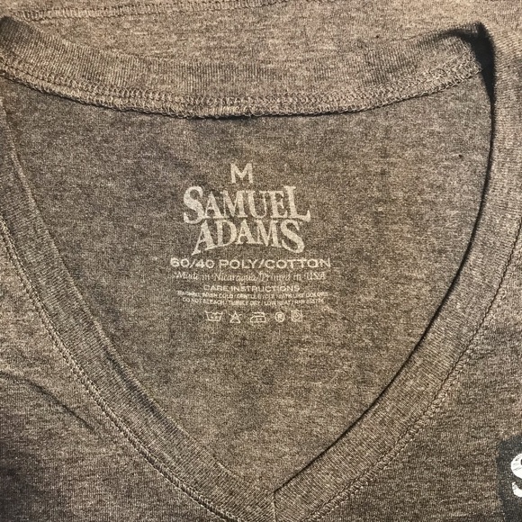 Sam Adams V Neck Tee - Picture 4 of 5